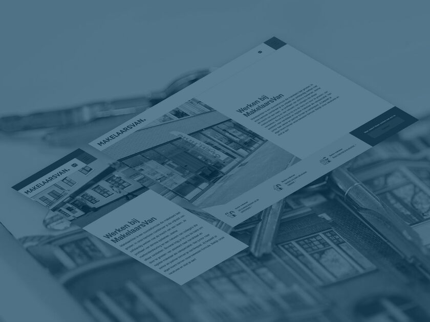 Nieuwe website gelanceerd voor MakelaarsVan Nieuwe website gelanceerd voor MakelaarsVan