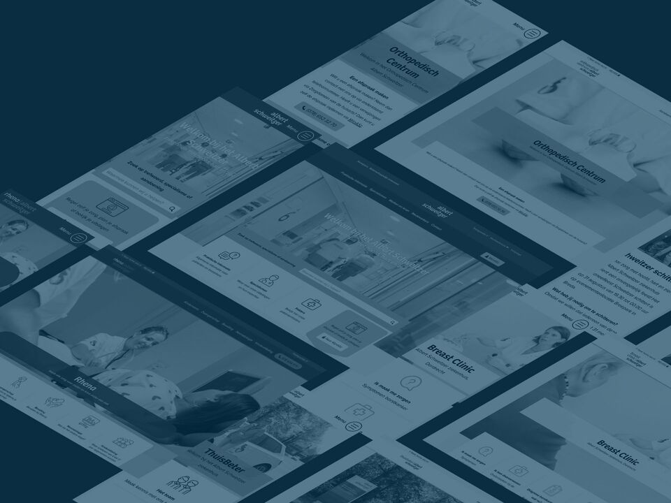 Herontwerp Albert Schweitzer ziekenhuis website in volle gang